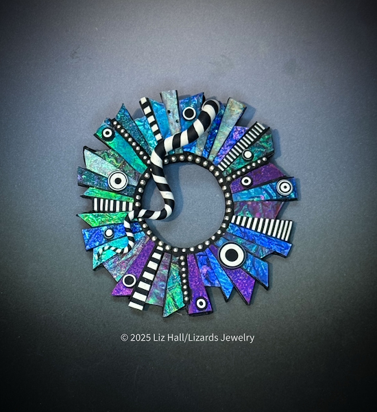 Brooch by Liz Hall